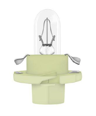 Set 10 becuri bord BX8.4D soclu verde deschis 12 V, 2W, OSRAM 2352MFX6, pret pe bucata Set 10 becuri bord BX8.4D soclu verde deschis 12 V, 2W, OSRAM 2352MFX6, pret pe bucata – imagine produs