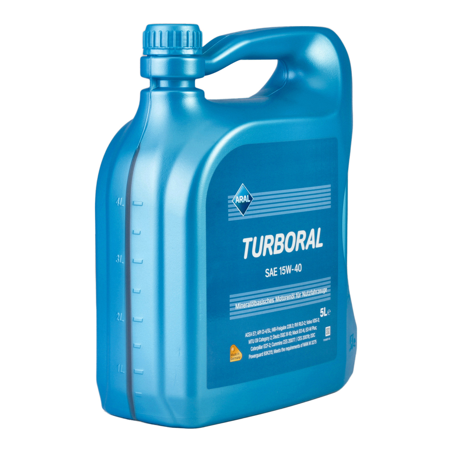 Ulei motor ARAL Turboral 15W40 15554B, volum 5 litri, mineral Ulei motor ARAL Turboral 15W40 15554B, volum 5 litri, mineral – imagine produs
