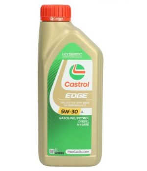 Ulei motor CASTROL Edge LL 5W30 15666D, volum 1 litru, sintetic – imagine produs