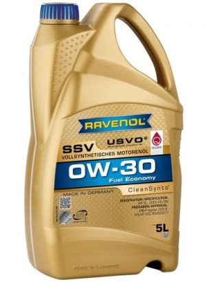 Ulei motor RAVENOL SSV Fuel Economy 0W30 USVO 1111145-A05, volum 5 litri, PROMO 4+1, sintetic – imagine produs