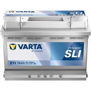 Baterie auto VARTA Dynamic SLI E11 574012068K262, 12 V, 74 Ah, 680 A, 278x175x190 mm – imagine produs