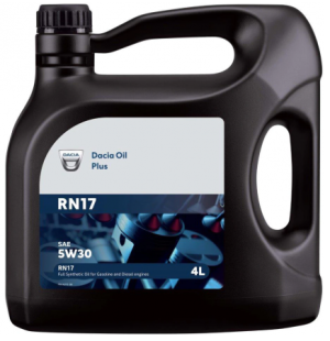 Ulei motor DACIA Oil Plus 5W30 6002009509, norma RN17, volum 4 litri – imagine produs