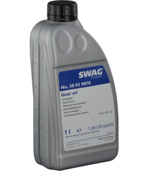 Ulei pentru transmisie cutie automata DSG 6/7 trepte SWAG Gear Oil 30 93 9070, volum 1 litru, culoare galben – imagine produs