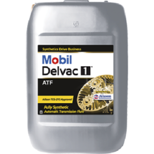 Ulei pentru cutie viteze automata MOBIL Delvac 1 ATF, volum 20 litri, sintetic – imagine produs