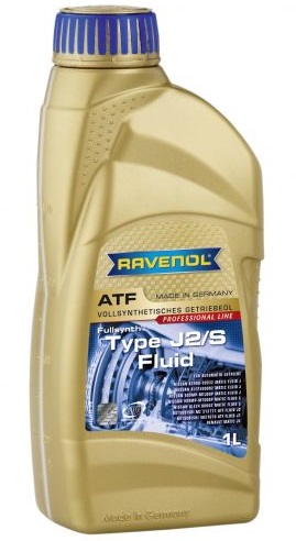 Ulei pentru transmisie automata RAVENOL ATF J2/S Fluid 1211115-001, rosu, volum 1 litru, sintetic – imagine produs