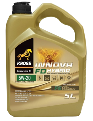 Ulei motor KROSS INNOVA FD-HYBRID 5W20 SN01351-KS-53819, volum 5 litri, sintetic – imagine produs
