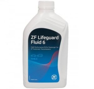 Ulei pentru cutie viteze automata cu 5/6 trepte ZF Parts LifeGuard Fluid 6 S671.090.255, volum 1 litru, galben – imagine produs