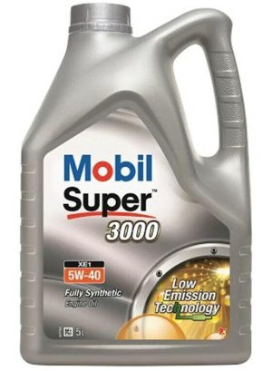 Ulei motor MOBIL Super 3000 XE1 5W40, volum 5 litri, sintetic Ulei motor MOBIL Super 3000 XE1 5W40, volum 5 litri, sintetic – imagine produs