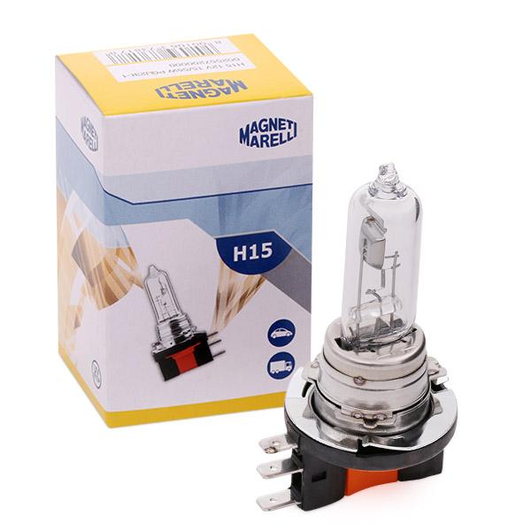 Bec auto pentru far faza lunga MAGNETI MARELLI 002557200000, H15, putere 15/55W, tensiune 12V, PGJ23t-1 Bec auto pentru far faza lunga MAGNETI MARELLI 002557200000, H15, putere 15/55W, tensiune 12V, PGJ23t-1 – imagine produs