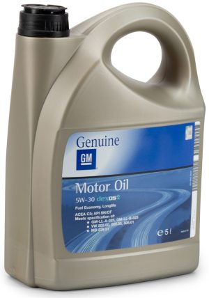 Ulei motor GM Opel/Vauxhall Dexos 2 5W30 93165557, volum 5 litri, sintetic, ACEA C3, API SN/CF – imagine produs