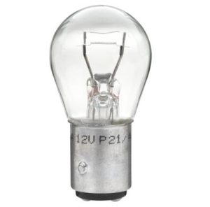 Bec auto lampa frana / lampa spate P21/4W 12V 21/4W BAZ15d, HELLA 8GD 004 772-121, se vinde la set de 10 bucati/pret pe bucata – imagine produs