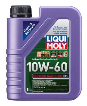Ulei motor LIQUI MOLY Synthoil Race Tech GT1 10W60 8908, volum 1 litru, sintetic – imagine produs