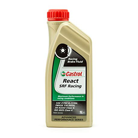 Lichid de frana CASTROL SRF Racing DOT 4, volum 1 litru, sintetic Lichid de frana CASTROL SRF Racing DOT 4, volum 1 litru, sintetic – imagine produs