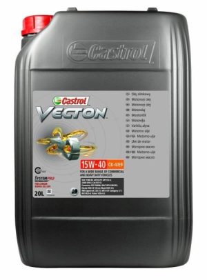 Ulei motor camion CASTROL VECTON CK-4/E9 15W40 15B685, volum 20 litri, mineral – imagine produs