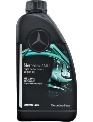 Ulei motor MERCEDES BENZ-AMG MB229.5 0W40 A000989880811ACCE, volum 1 litru, pentru motoare de performanta AMG – imagine produs