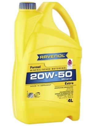 Ulei motor RAVENOL Formel Extra 20W50 1113120-004, volum 4 litri, mineral – imagine produs