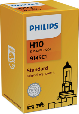 Bec far H10 PY20D 45W 12 V, Vision PHILIPS 9145C1 – imagine produs