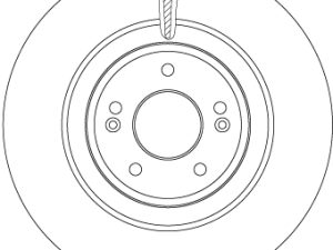 Disc frana KIA STINGER (CK) 2.0 T-GDI 4WD benzina 247 cai TRW DF6572