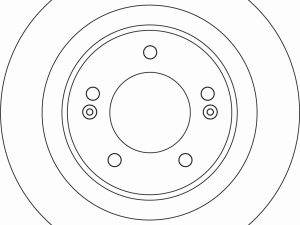 Disc frana KIA CEED (JD) 1.4 CRDi 90 diesel 90 cai TRW DF6599