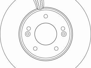 Disc frana KIA CEED Hatchback Van (CD) T-GDI benzina 120 cai TRW DF6966