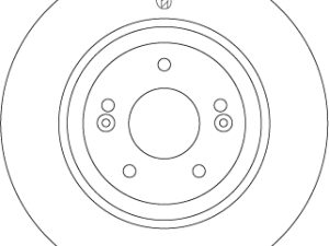 Disc frana KIA CEED Sportswagon (JD) 1.6 GDI benzina 135 cai TRW DF7592