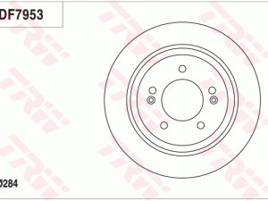 Disc frana KIA PROCEED (CD) 1.6 CRDi 136 diesel 136 cai TRW DF7953