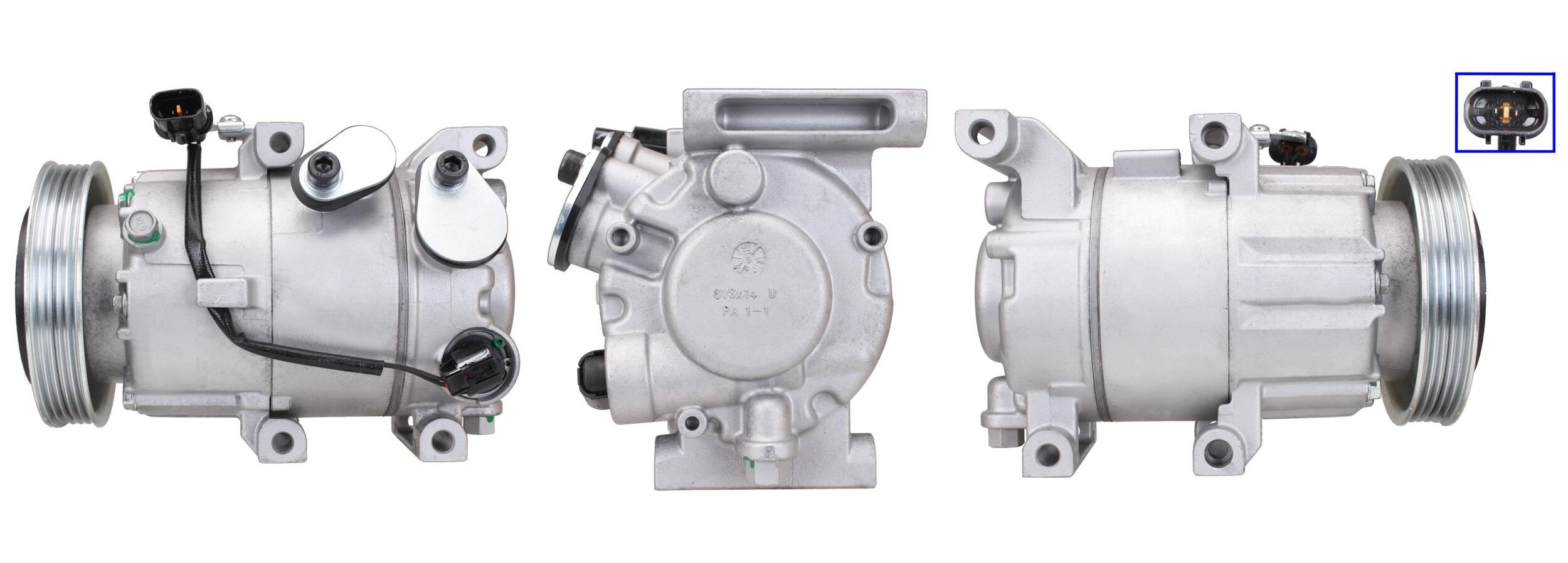 Compresor climatizare KIA CEED Combi Van (JD) 1.4 CRDi diesel 90 cai LUCAS ACP01086