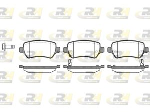 Placute frana KIA CEED (JD) 1.6 CRDi 136 diesel 136 cai ROADHOUSE 2957.02