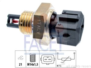 Senzor temperatura aer admisie KIA STINGER (CK) 2.2 CRDi VGT 4WD diesel 200 cai FACET 10.4019