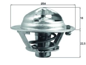 Termostat lichid racire KIA OPTIMA (JF) 1.7 CRDi diesel 141 cai MAHLE ORIGINAL TX 166 90D