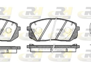 Placute frana KIA OPTIMA (JF) 1.6 CRDi diesel 136 cai ROADHOUSE 21302.22