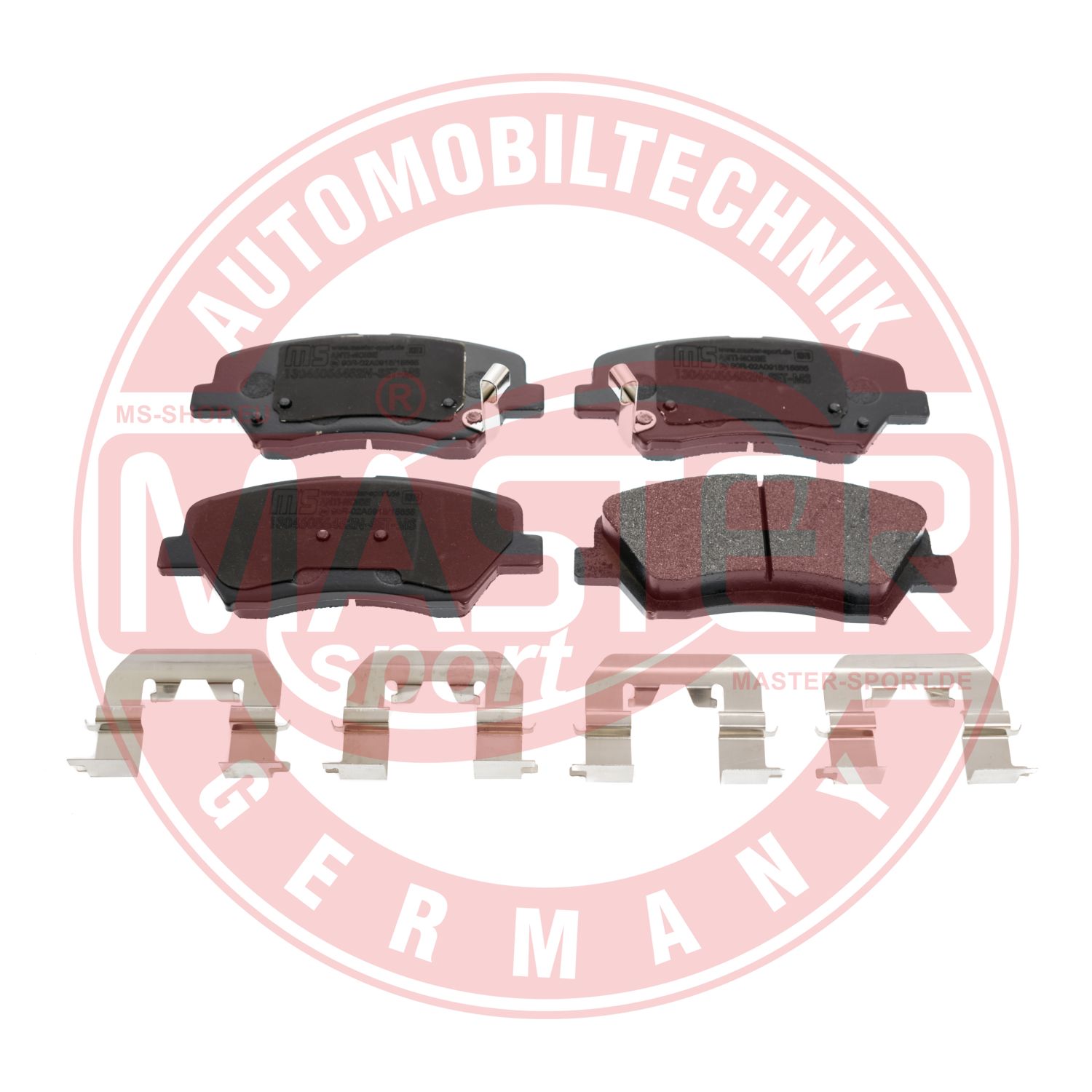 Placute frana KIA CEED (JD) 1.6 GT benzina 204 cai MASTERSPORT GERMANY 13046056452N-SET-MS