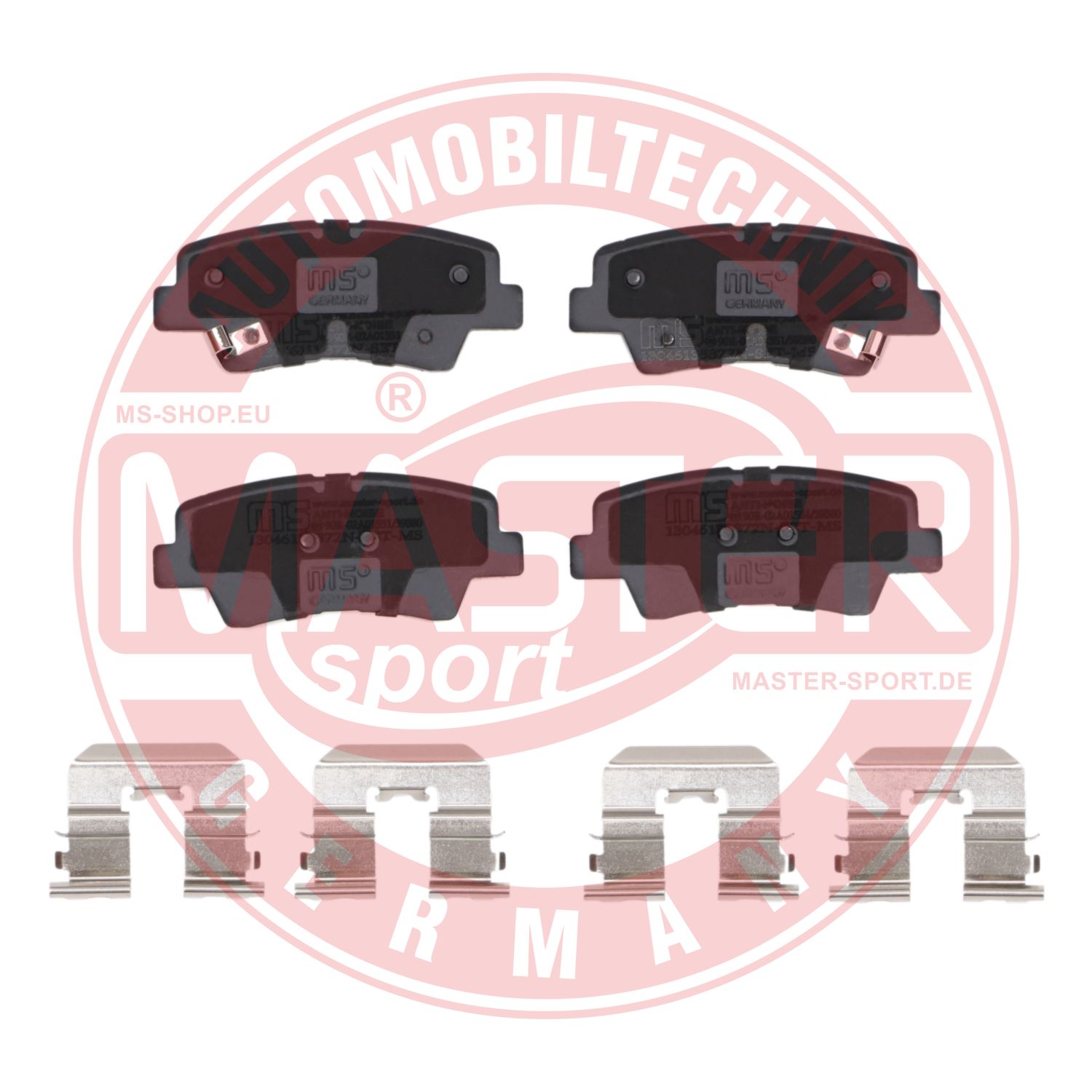 Placute frana KIA CEED (JD) 1.6 CVVT benzina 131 cai MASTERSPORT GERMANY 13046135372N-SET-MS