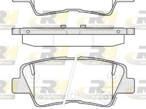 Placute frana KIA CEED (JD) 1.0 T-GDI benzina 100 cai ROADHOUSE 21362.52