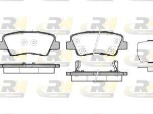 Placute frana KIA OPTIMA (FSGDS6B) 1.7 CRDi diesel 136 cai ROADHOUSE 21362.02