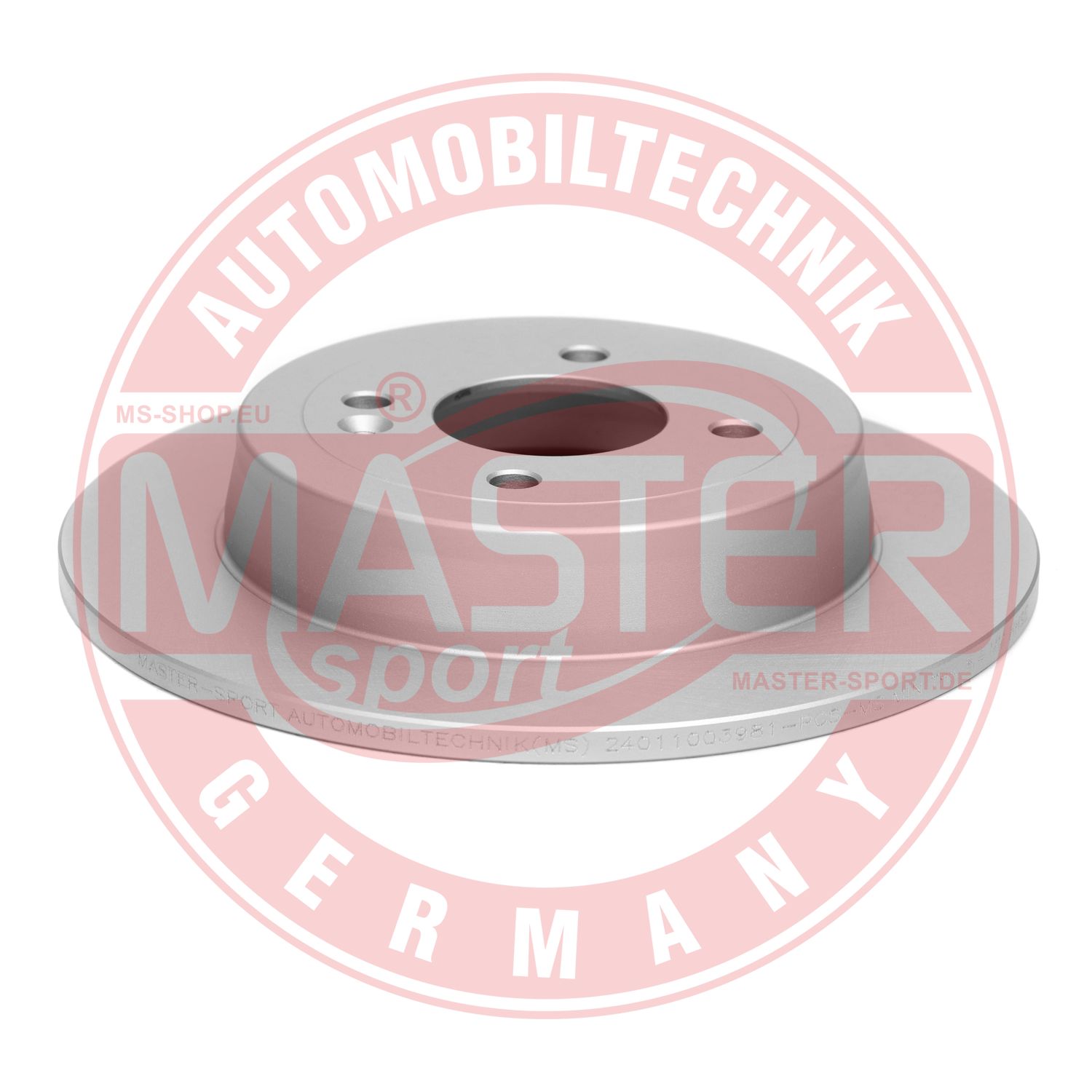 Disc frana KIA STONIC Hatchback Van (YB) 1.0 T-GDi benzina 101 cai MASTERSPORT GERMANY 24011003981PR-PCS-MS
