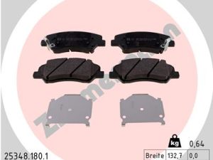 Placute frana KIA STONIC (YB) 1.2 CVVT benzina 84 cai ZIMMERMANN 25348.180.1