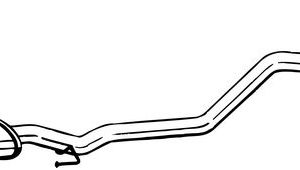 Toba esapamet intermediara KIA VENGA (YN) 1.6 CVVT benzina 125 cai BOSAL 284-631