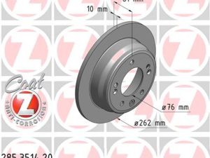 Disc frana KIA PRO CEED (ED) 2.0 benzina 143 cai ZIMMERMANN 285.3514.20