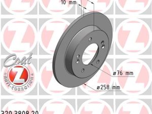 Disc frana KIA VENGA (YN) 1.4 CRDi 90 diesel 90 cai ZIMMERMANN 320.3808.20