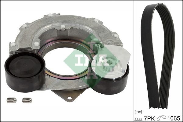 Set curea transmisie cu caneluri KIA CEED (CD) 1.6 CRDi 136 Eco-Dynamics+ Diesel/electro 136 cai INA 529 0559 10