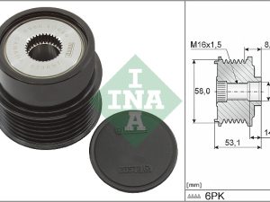 Fulie alternator KIA XCEED Van (CD) 1.6 T-GDI benzina 204 cai INA 535 0326 10