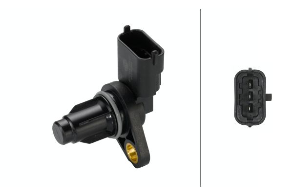 Senzor pozitie ax cu came KIA CEED (JD) 1.4 MPI benzina 101 cai HELLA 6PU 009 168-071