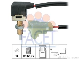 Comutator actionare ambreiaj (Tempomat) KIA CEED hatchback (ED) 1.6 CRDi 128 diesel 128 cai FACET 7.1297
