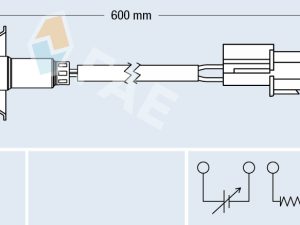 Sonda Lambda KIA CEED (JD) 1.4 MPI benzina 101 cai FAE 77696