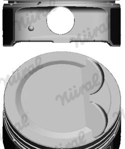 Piston KIA CEED (JD) 1.4 CVVT benzina 100 cai NURAL 87-424800-00
