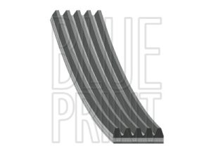 Curea transmisie cu caneluri KIA PRO CEED (JD) 1.6 CRDi 128 diesel 128 cai BLUE PRINT AD05R1815