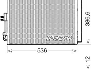 Condensator climatizare KIA CEED (JD) 1.6 CRDi 110 diesel 110 cai DENSO DCN43009
