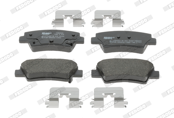 Placute frana KIA CEED (JD) 1.0 T-GDI benzina 100 cai FERODO FDB4833