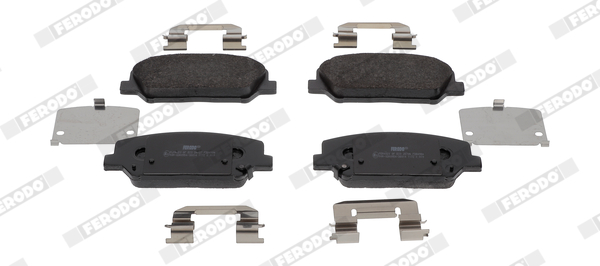 Placute frana KIA CEED (JD) 1.6 GT benzina 204 cai FERODO FDB4984